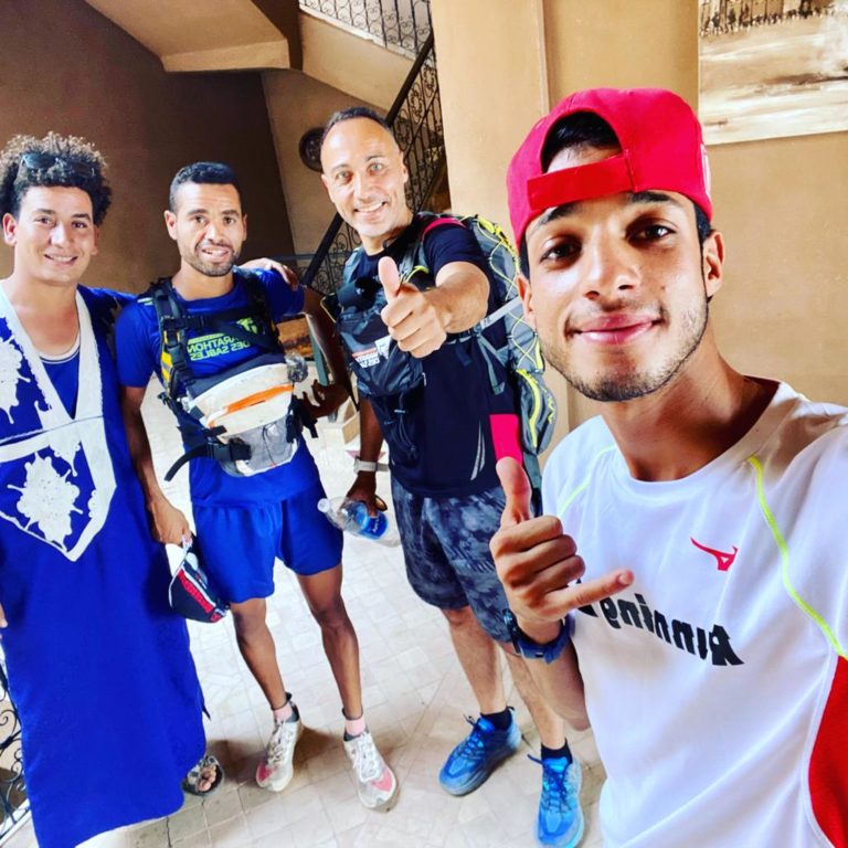 Pierre Boutarfa, directeur de ChangeLaDonne et participant au 35 ème Marathon des sables.